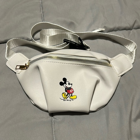 Handbags - White Mickey Mouse Belt Bag